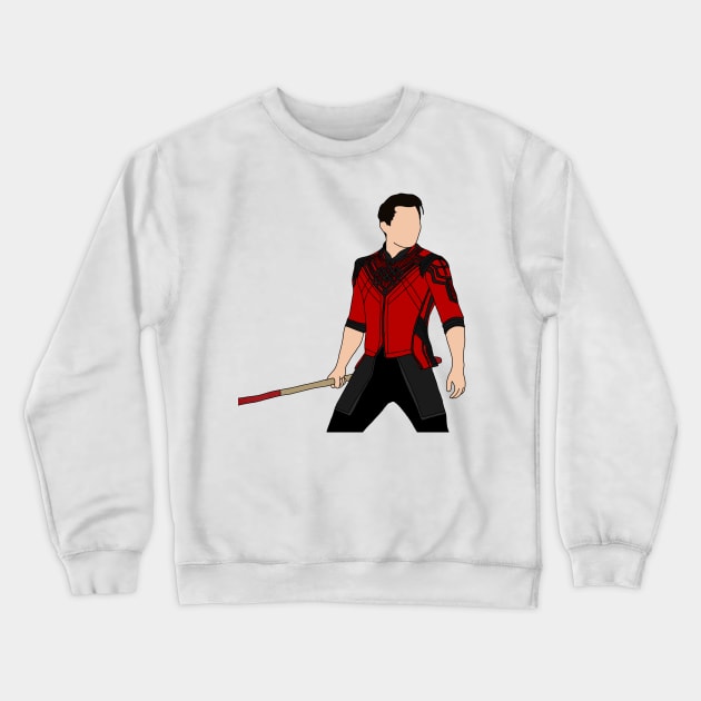 Shang chi Crewneck Sweatshirt by sara-fanarts